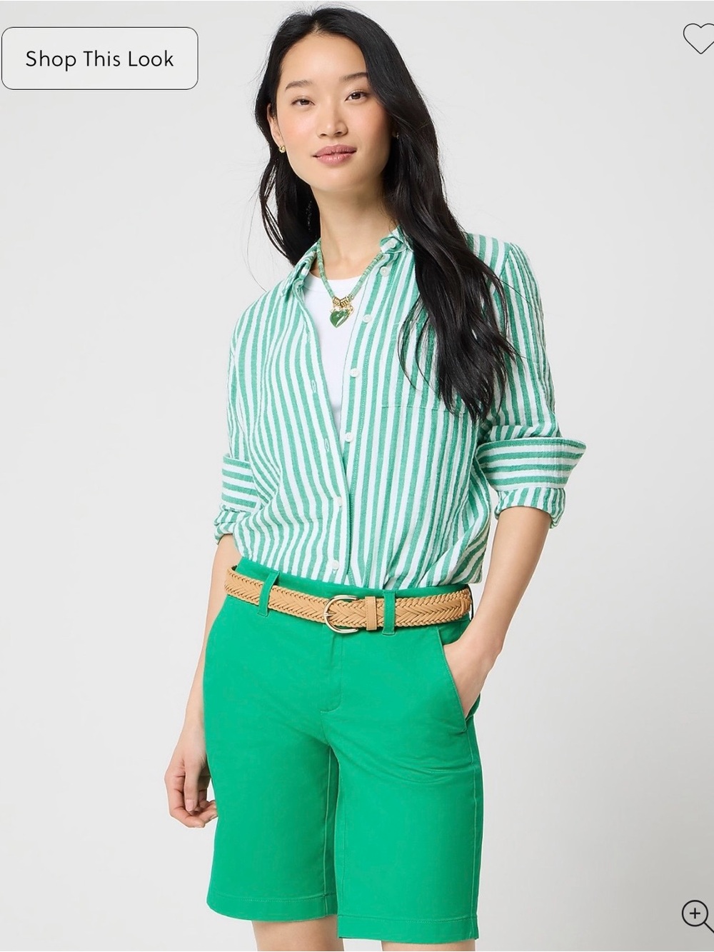 J. Crew 9” Frankie Bermuda Chino Shorts
